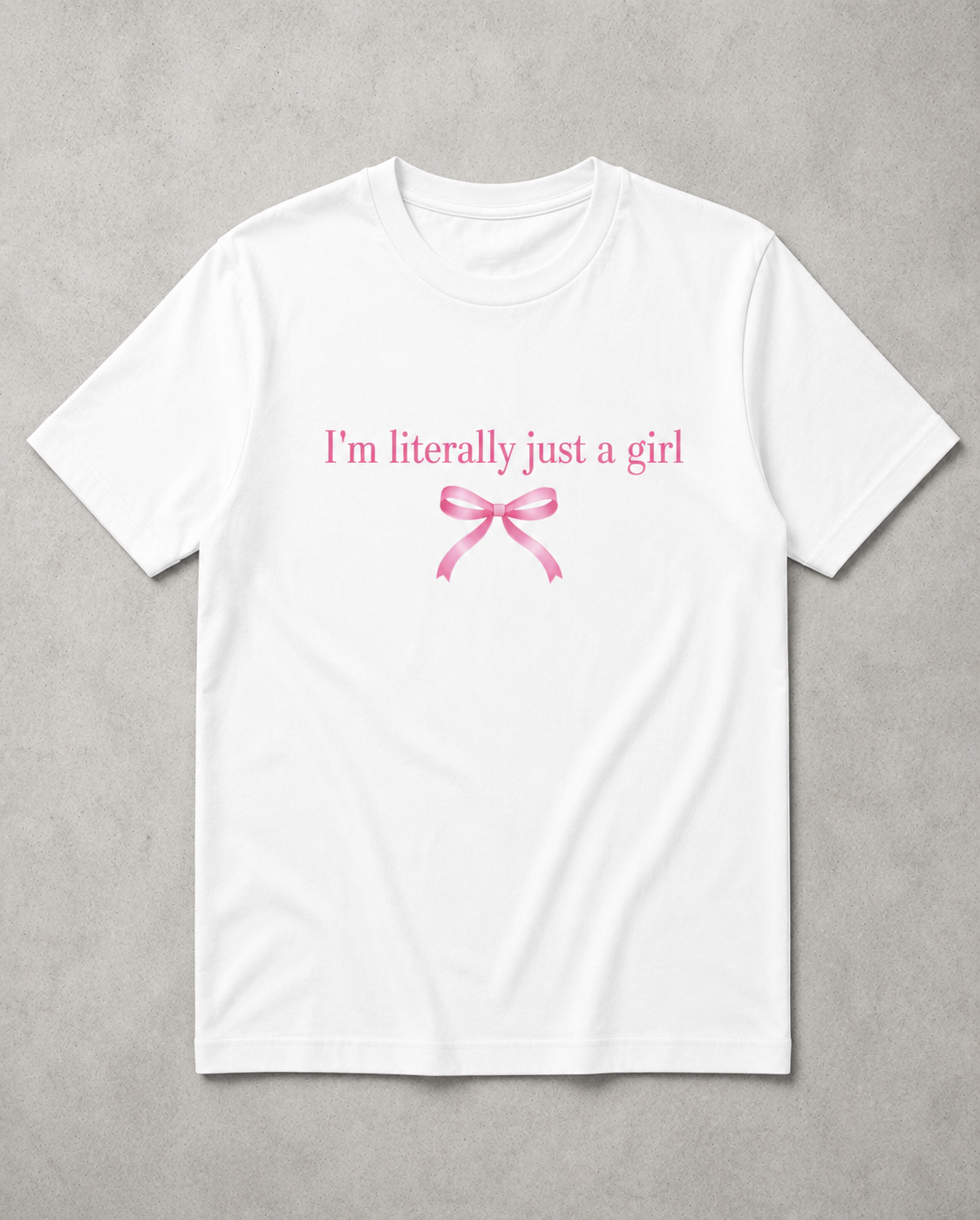 Just a girl t-shirt for womens