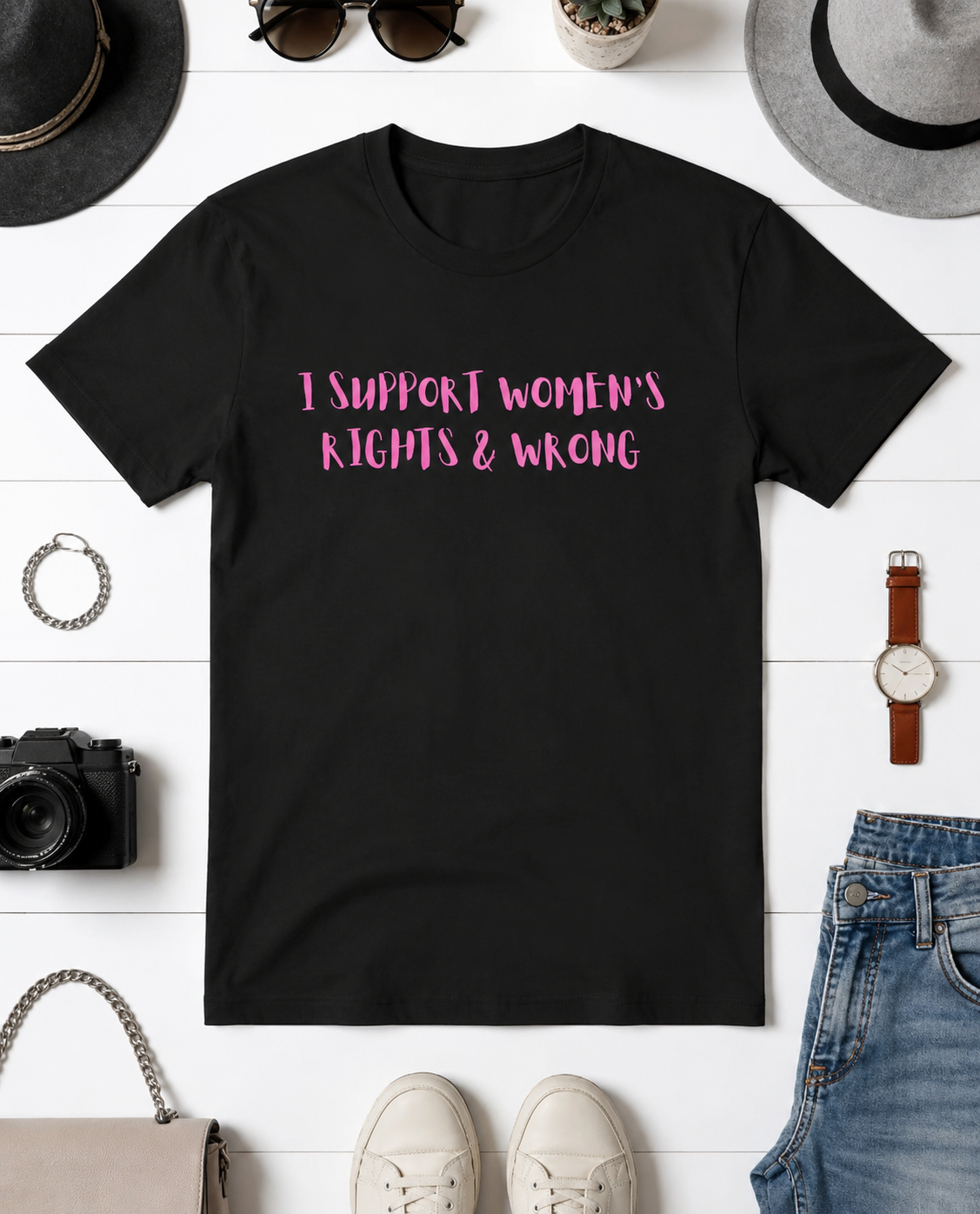 Feminine T-SHIRT FOR MEN AND WOMEN