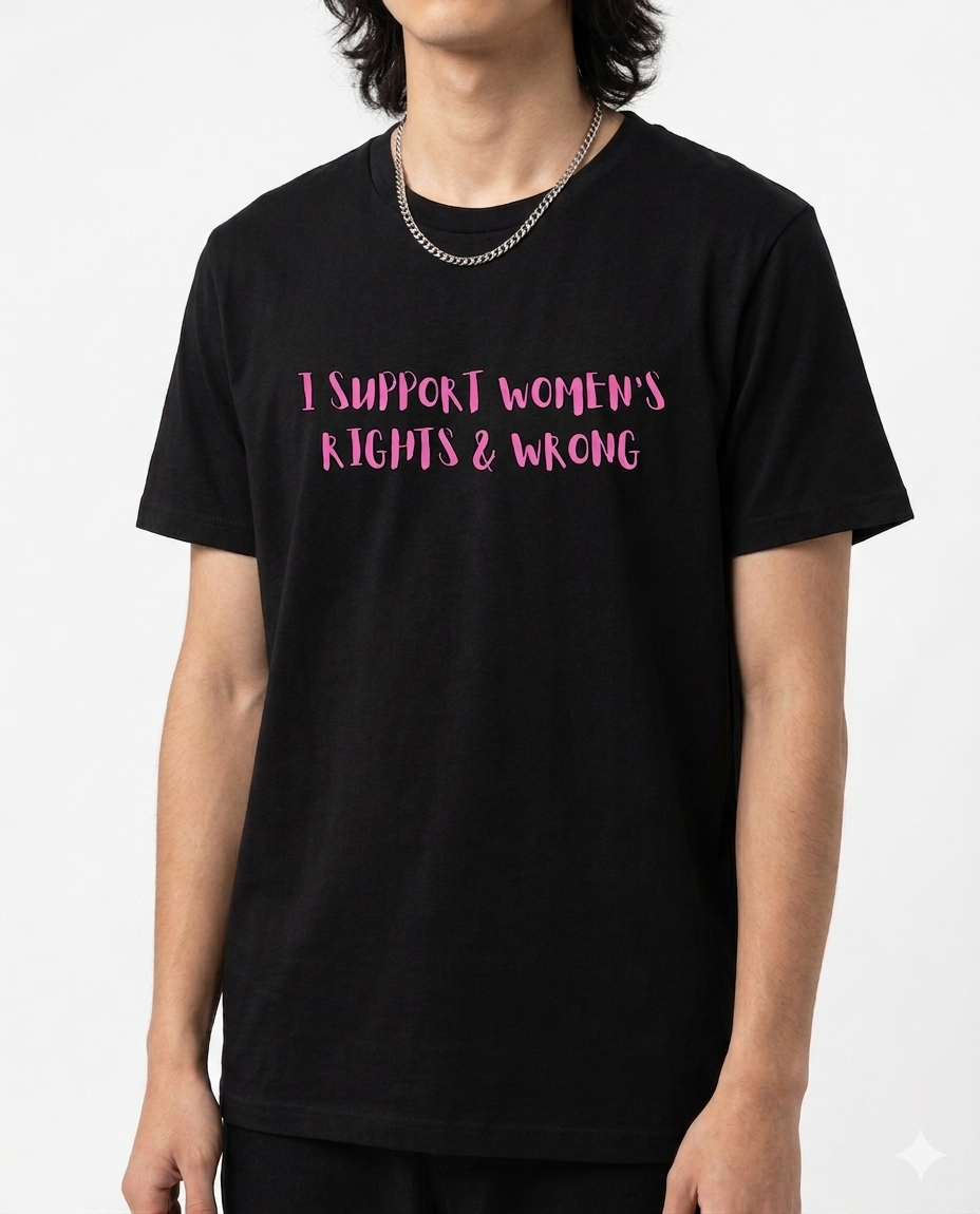 Feminine T-SHIRT FOR MEN AND WOMEN