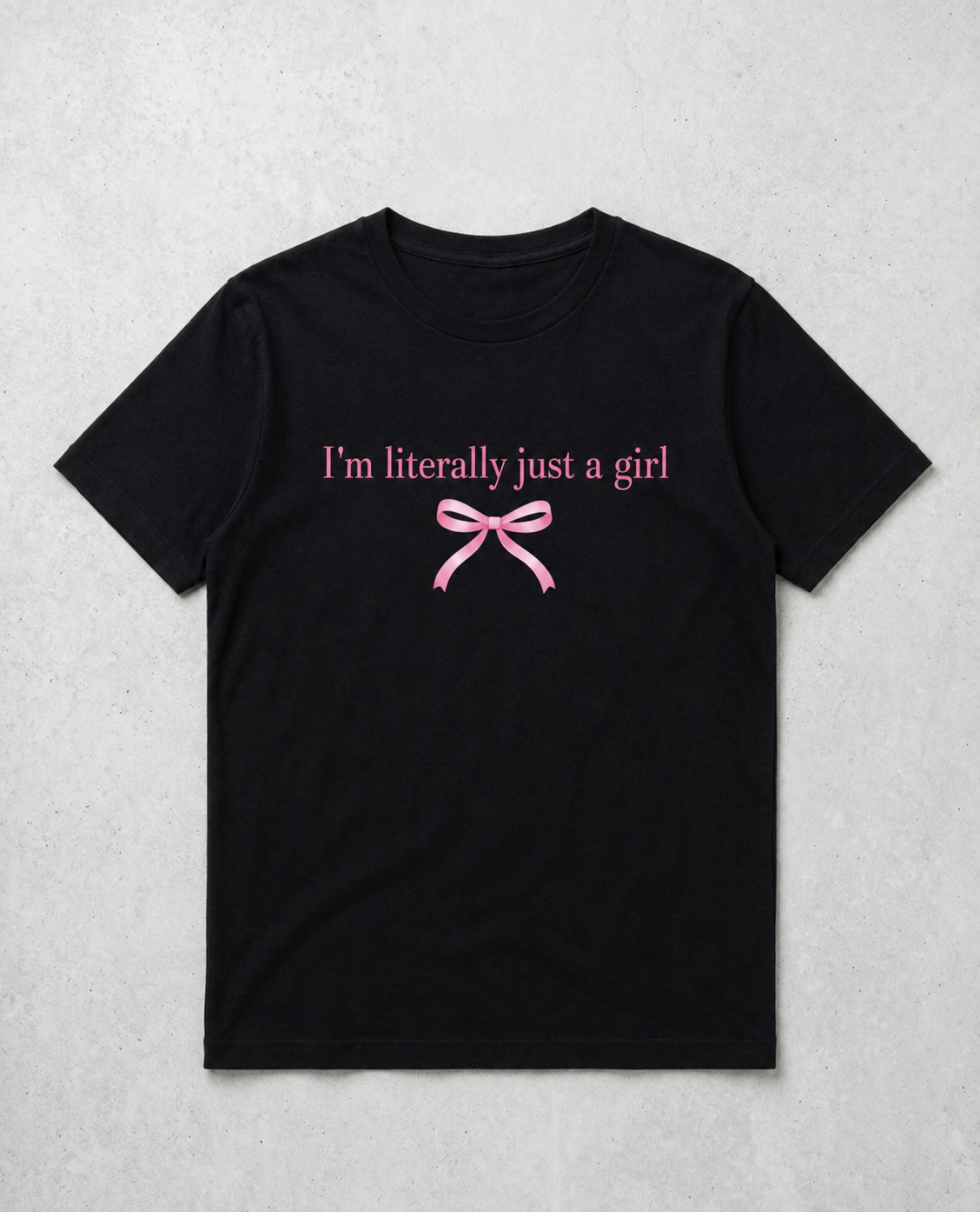 Just a girl t-shirt for womens